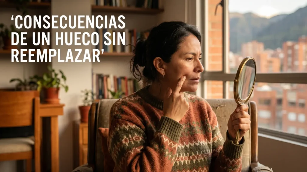 que pasa si no me reemplazo un diente caido