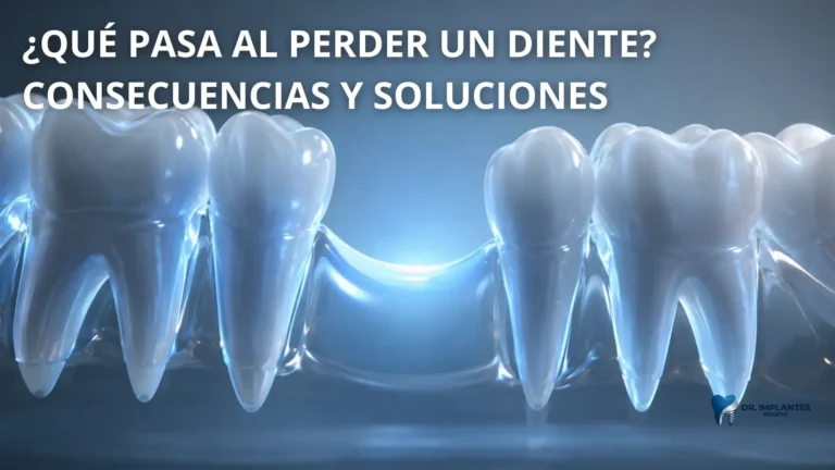¿Qué pasa al perder un diente? Consecuencias y Soluciones